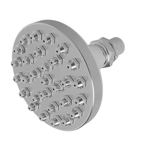Newport Brass Single Function Shower Head in Polished Chrome 214/26